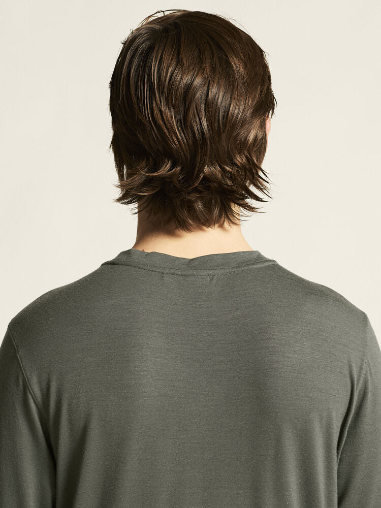 Wool Jersey LS CN M Chimera