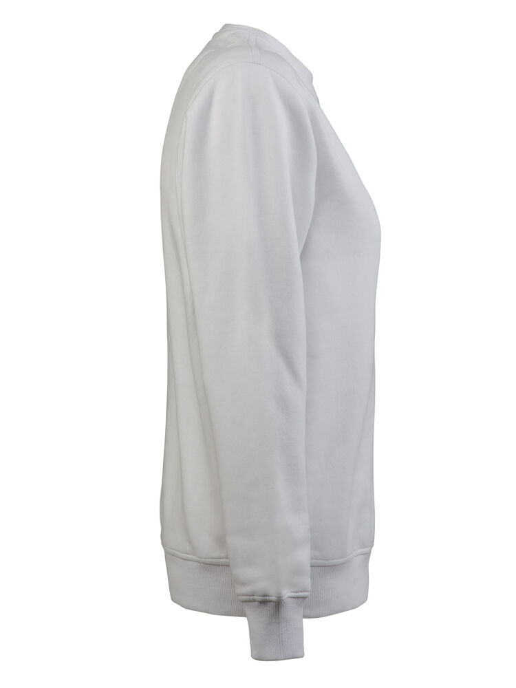 Printer Softball Sweatshirt Vit