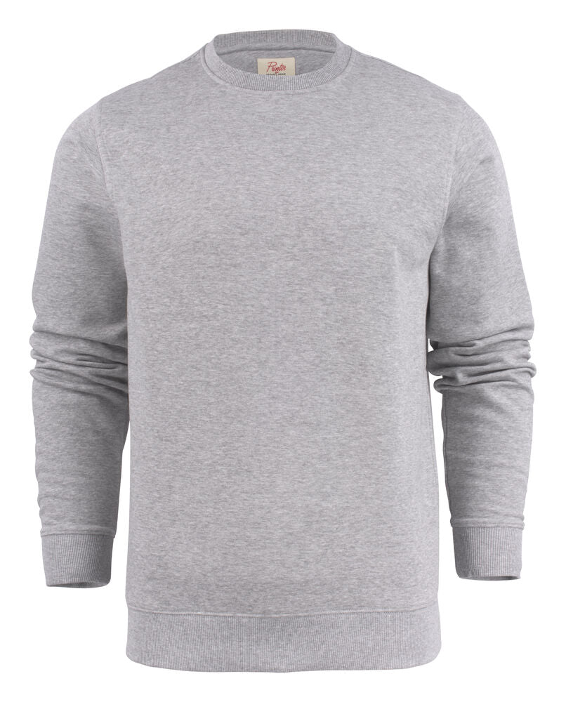 Printer Softball Sweatshirt Gråmelerad