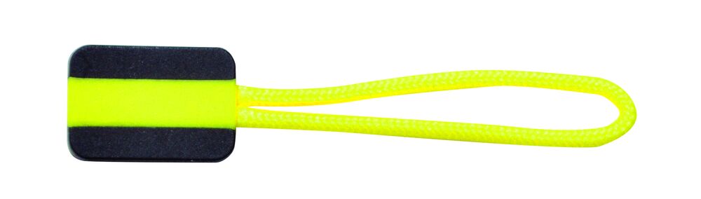 Zip Puller Neon-gul
