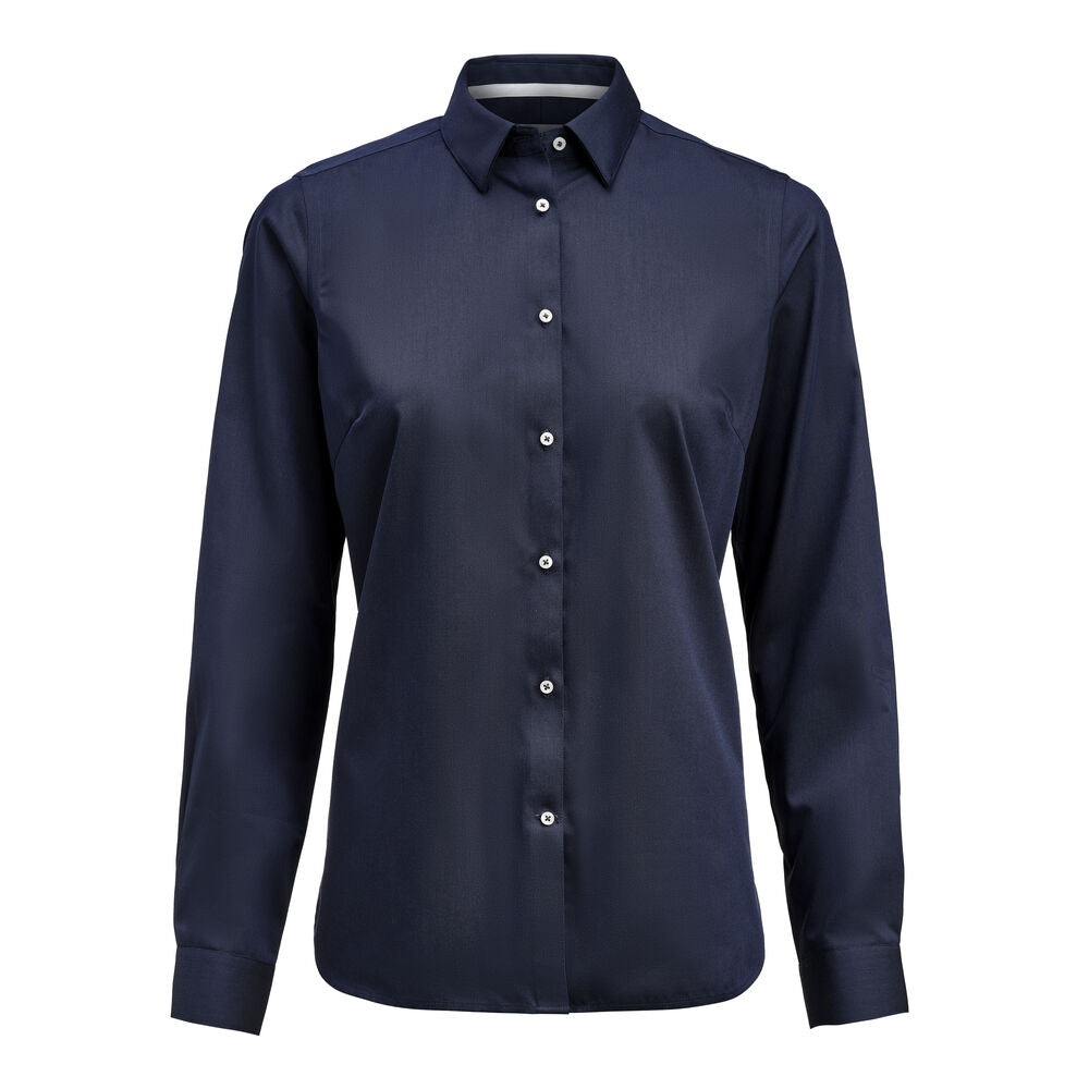 YB56 Twill Woman Contemporary Marinblå/Vit