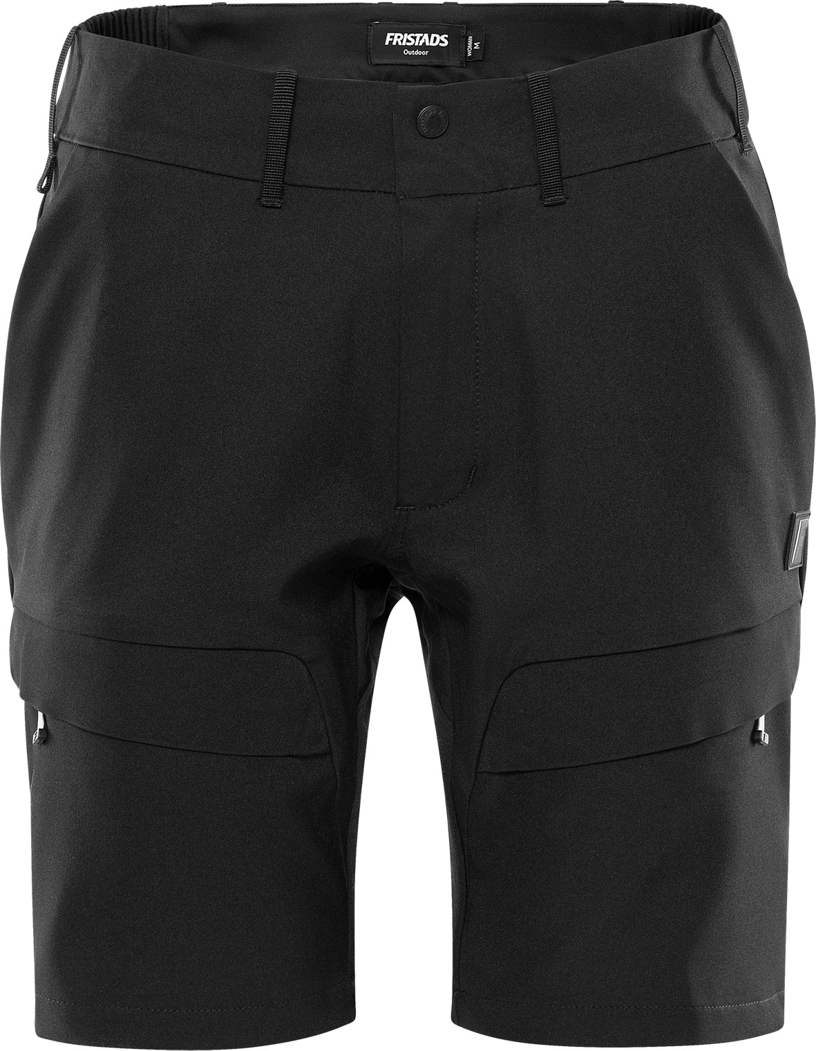 Zircon friluftsshorts stretch, dam Svart