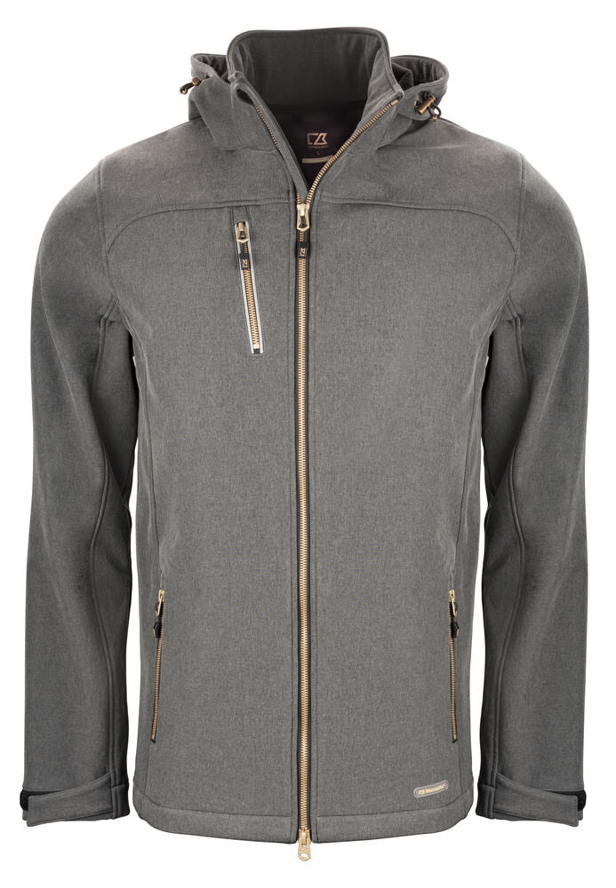 Whittier Jacket Men Antracitmelerad