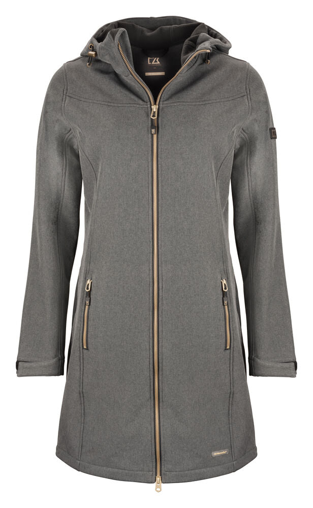 Whittier Jacket Women Antracitmelerad