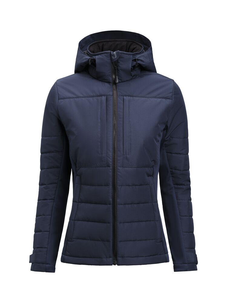 1074 Hybrid Jacket W Marinblå