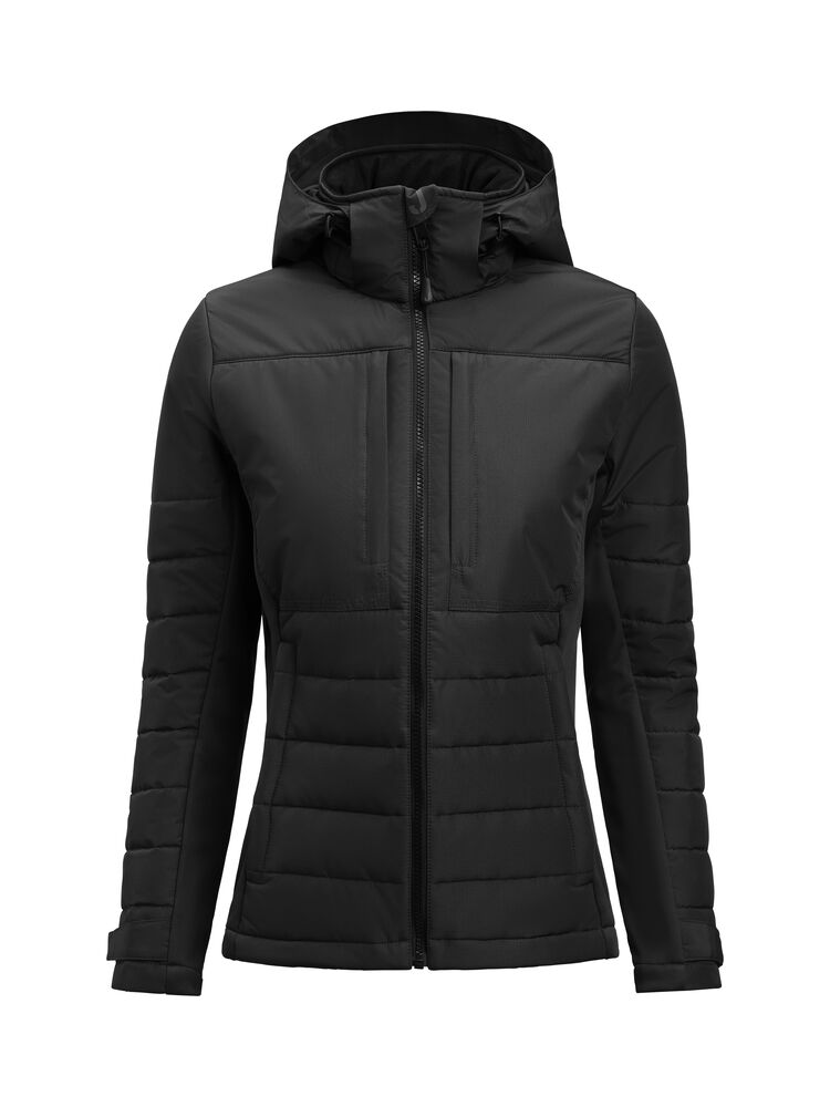 1074 Hybrid Jacket W Svart