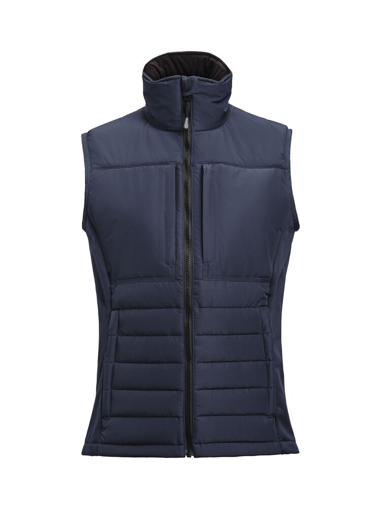 1078 Hybrid Vest W Marinblå