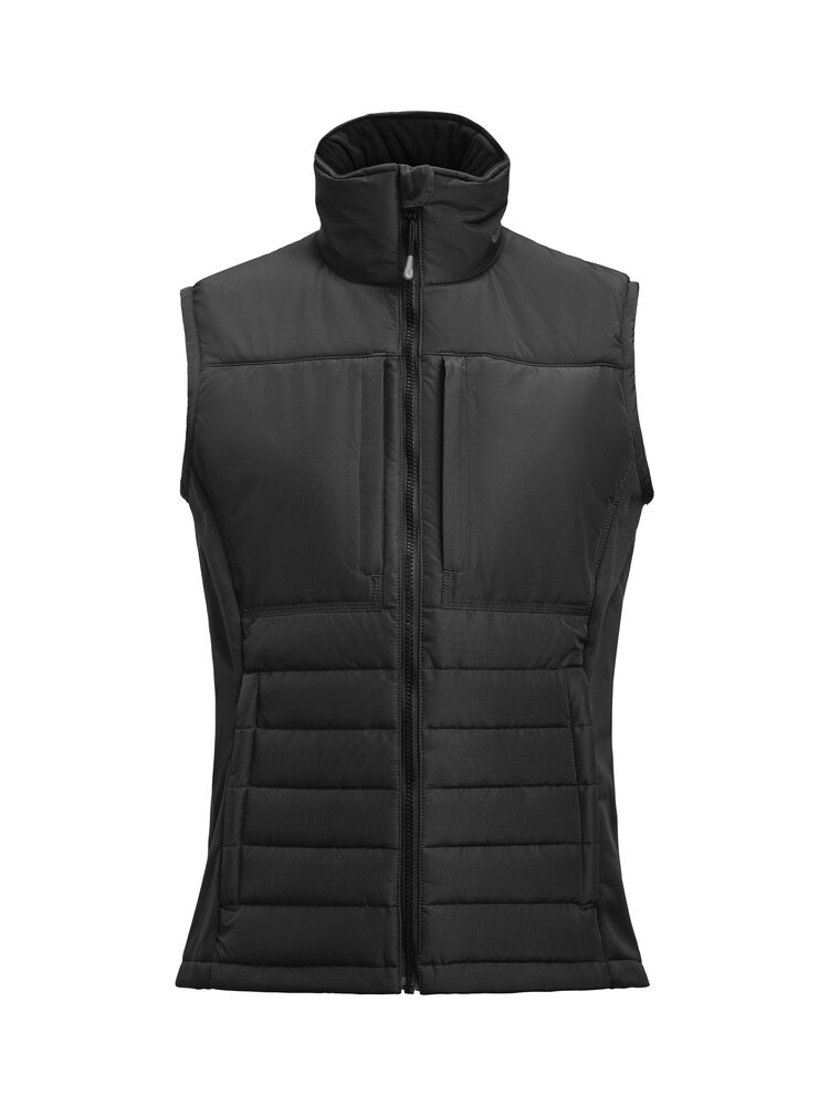 1078 Hybrid Vest W Svart