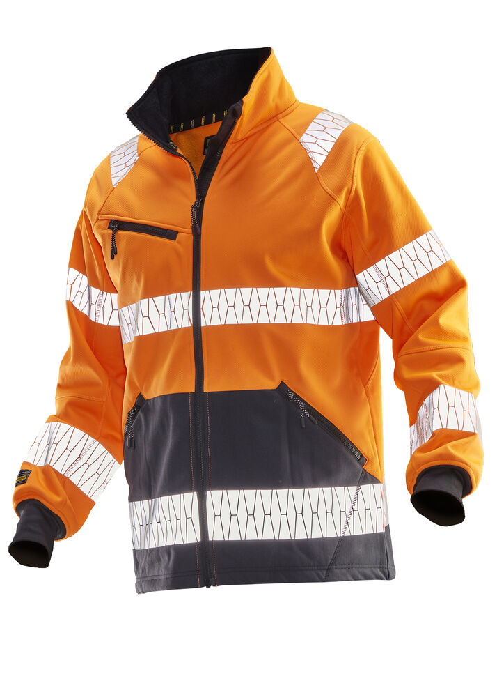 1190 Jacka Windblocker Varsel Orange/Svart