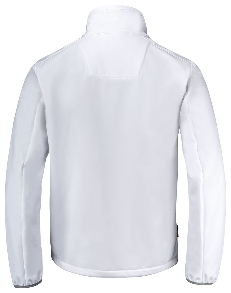 1201 Softshelljacka Vit