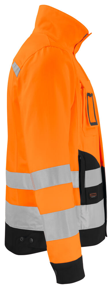 1231 Hantverksjacka Varsel Orange/Svart