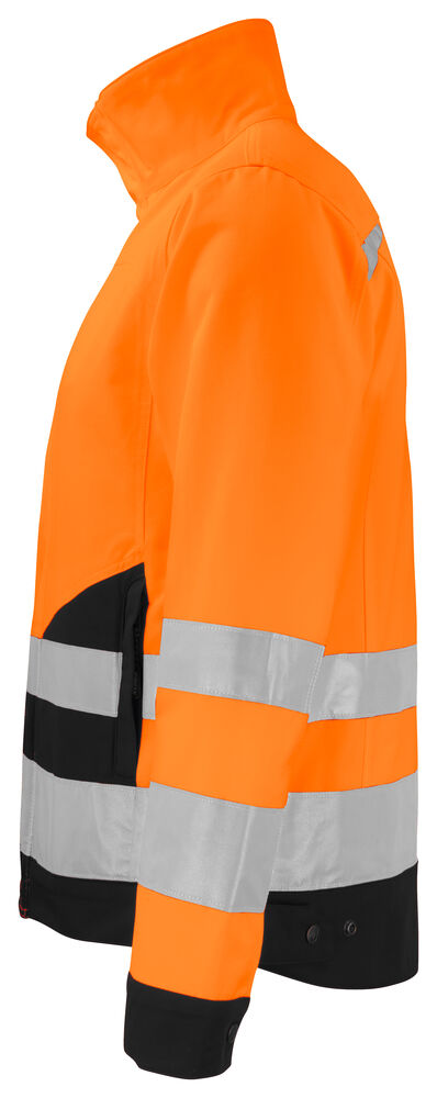 1231 Hantverksjacka Varsel Orange/Svart