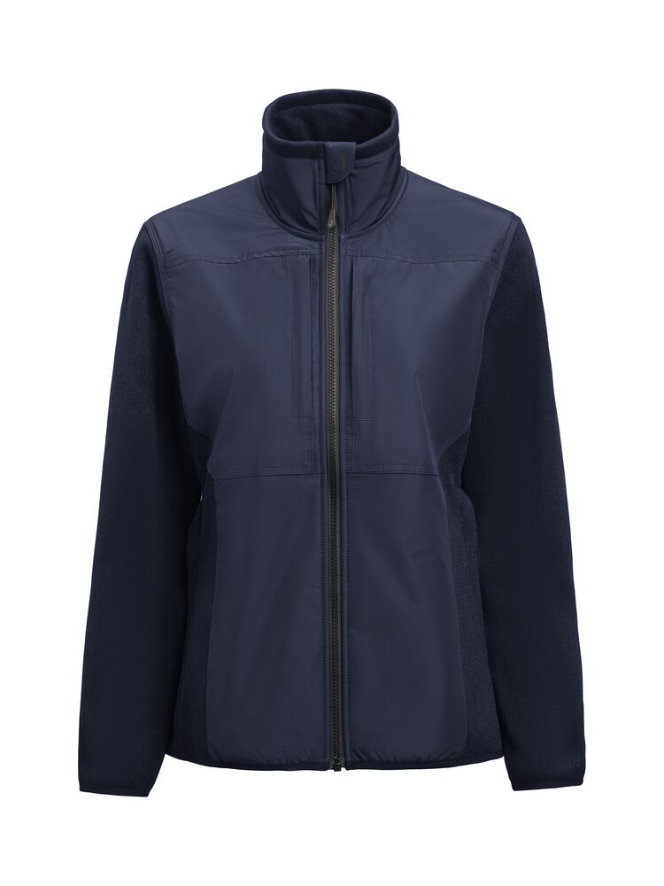 1274 Fleece Jacket W Marinblå