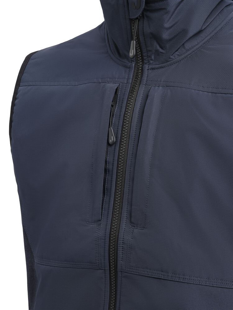 1276 Fleece Vest Marinblå