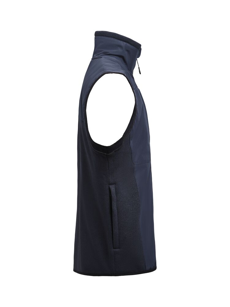 1276 Fleece Vest Marinblå