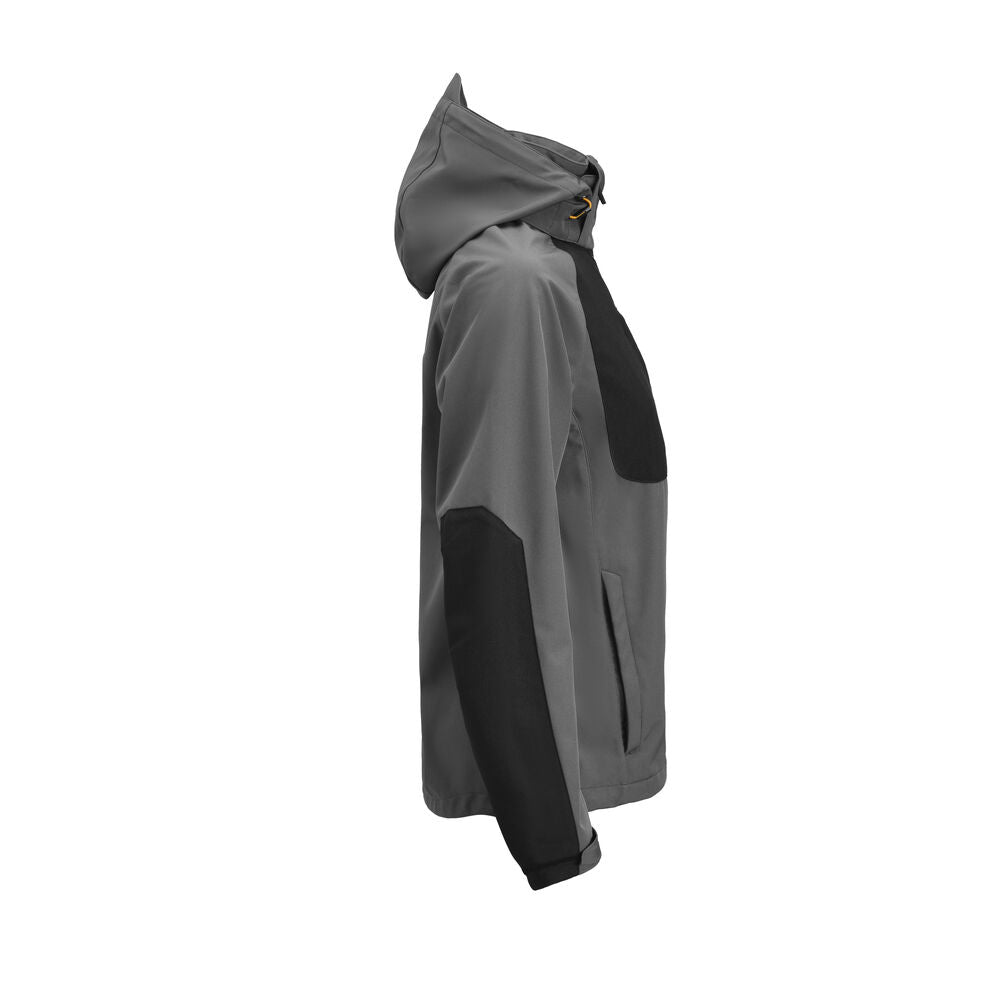 1372 Softshelljacka Dam Grå/Svart