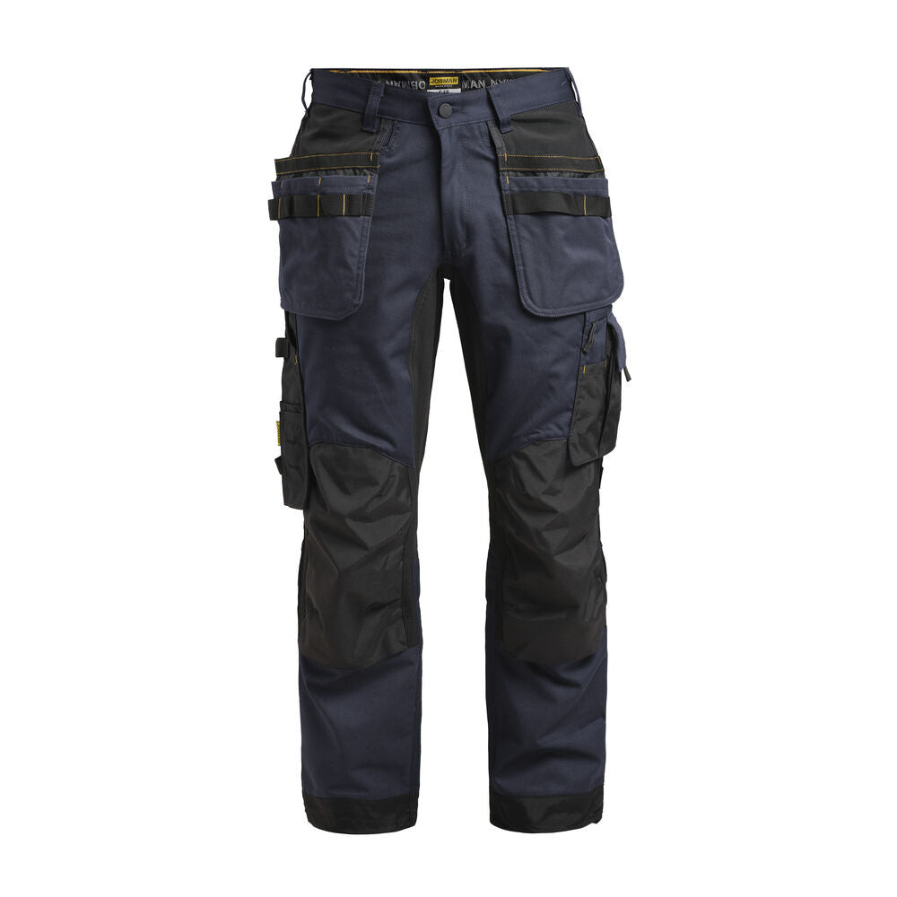 2164 Hantverksbyxa Stretch Marinblå/Svart
