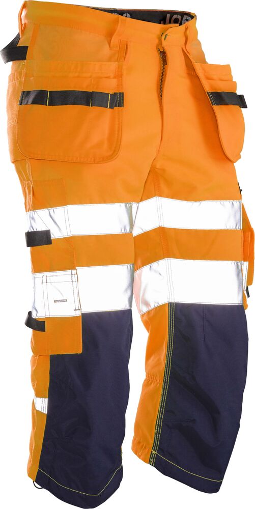 2217 Piratbyxa Varsel Orange/Marinblå