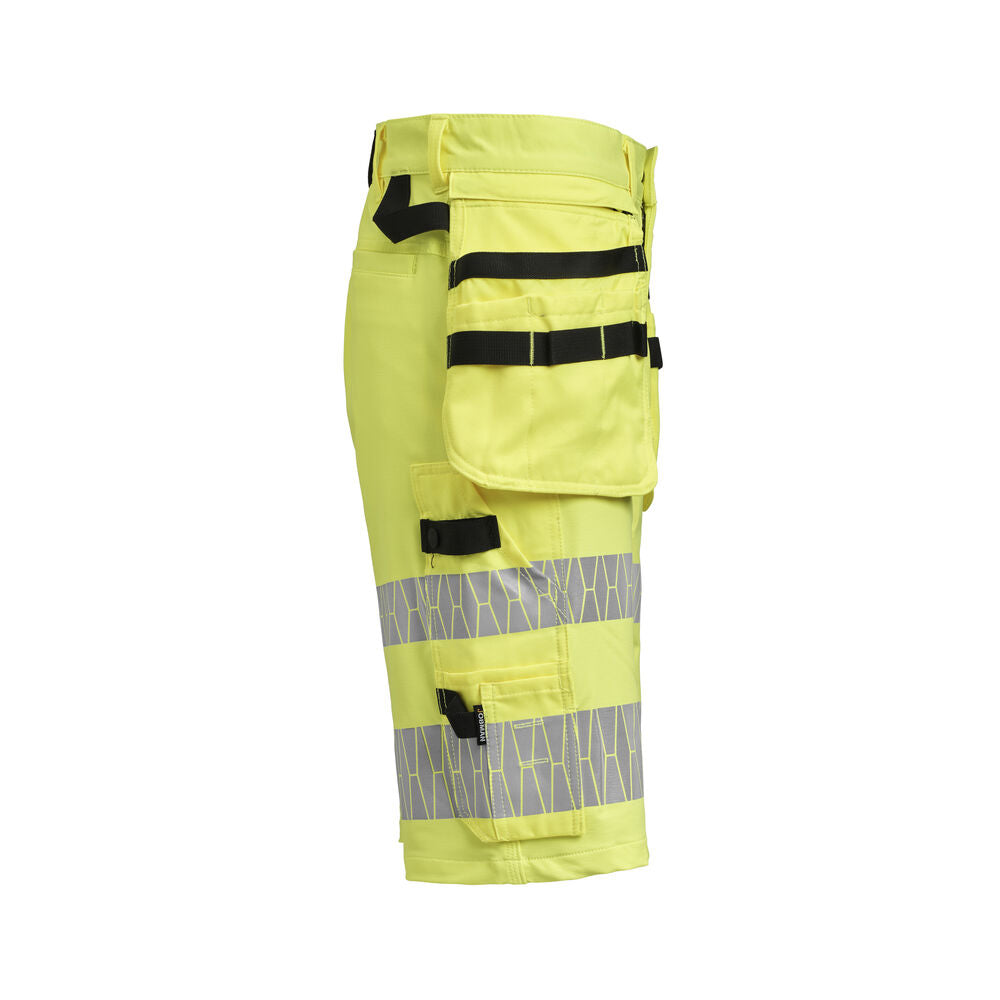 2296 Hantverksshorts Stretch Varsel Gul