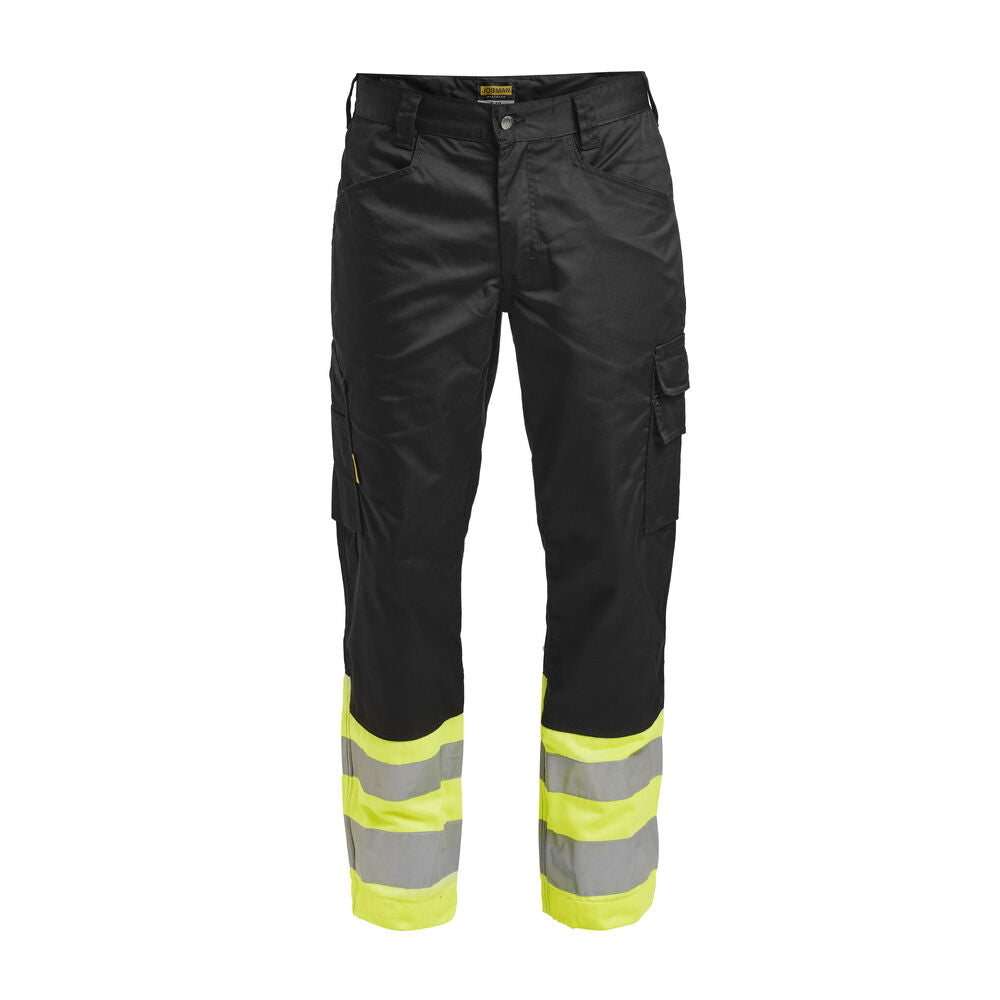 2314 Servicebyxa Varsel Svart/Gul