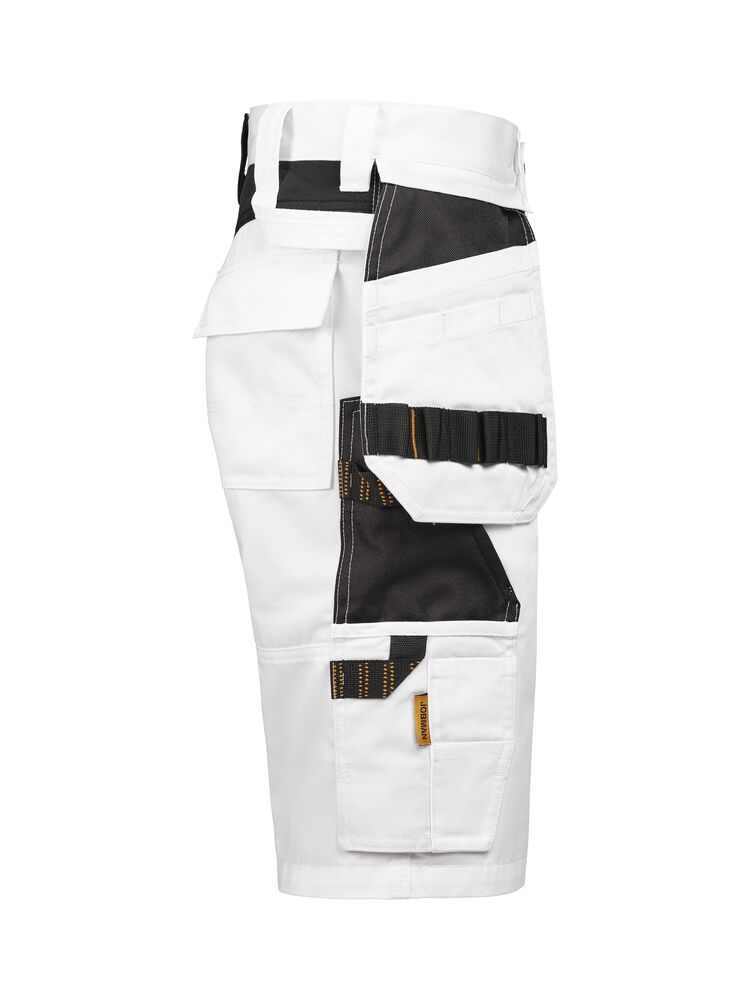 2337 Hantverksshorts semistretch Dam Vit/Svart
