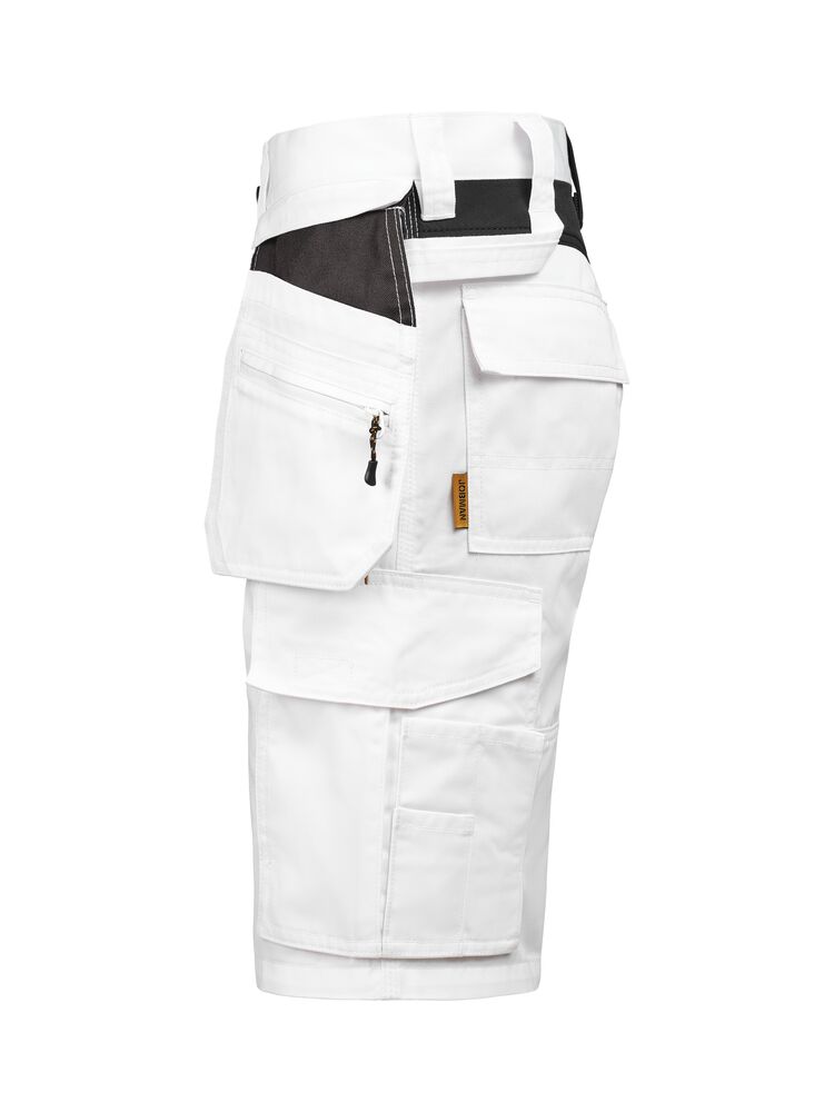 2337 Hantverksshorts semistretch Dam Vit/Svart