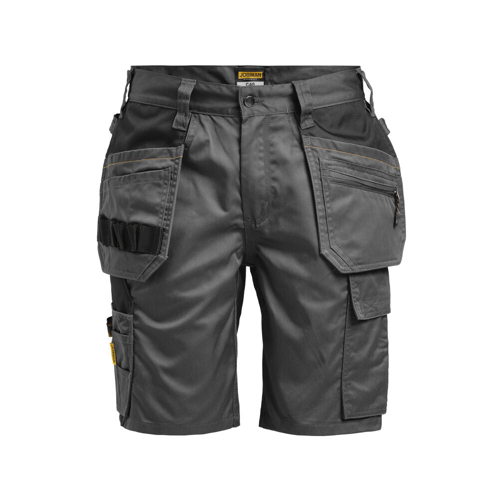 2722 Hantverksshorts Grå/Svart