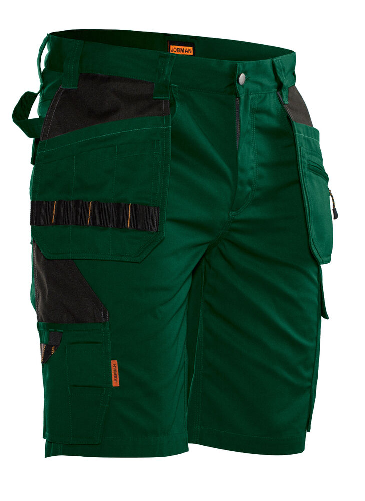 2722 Hantverksshorts Grön/Svart