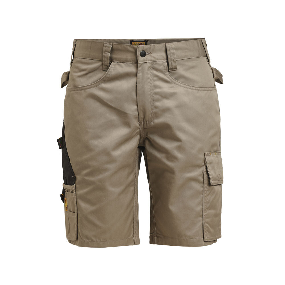 2723 Serviceshorts Khaki/Svart