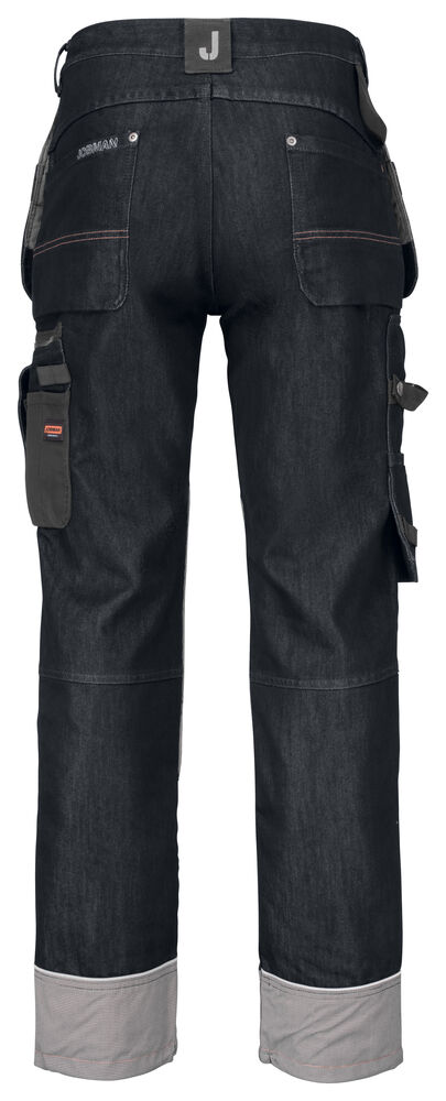 2992 Hantverksbyxa Denim Svart