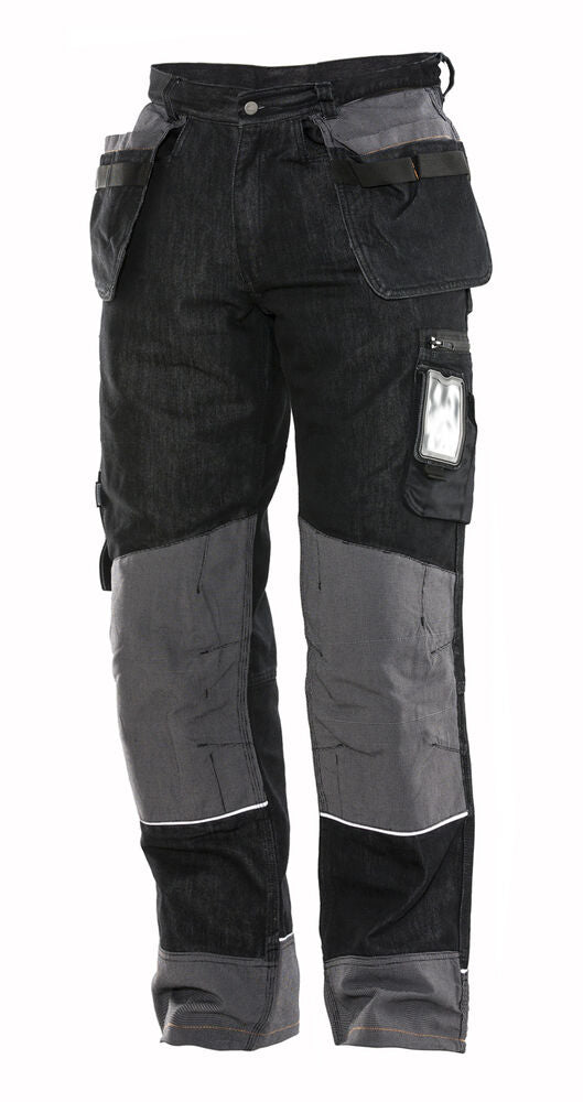 2992 Hantverksbyxa Denim Svart