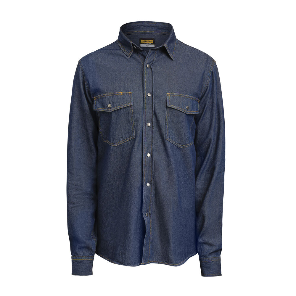 5139 Jeansskjorta Denimblå