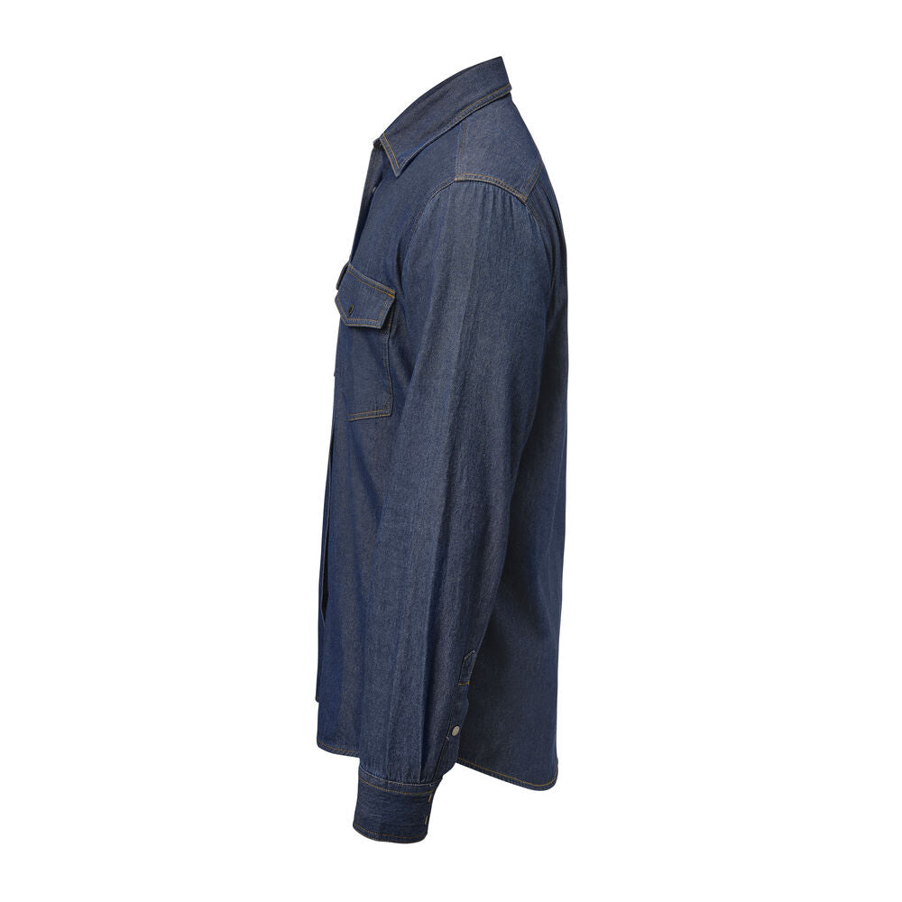 5139 Jeansskjorta Denimblå