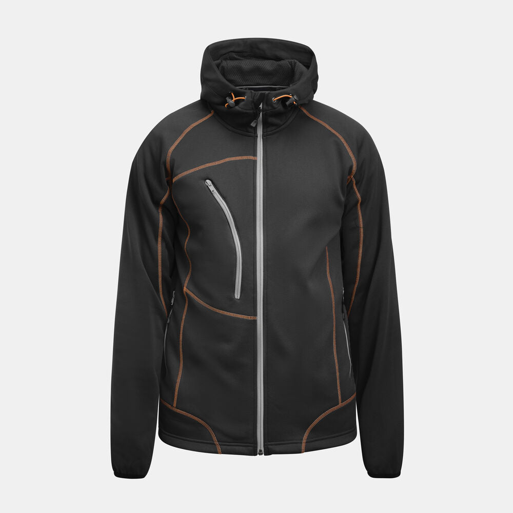 5152 Hoodie Grå/Orange