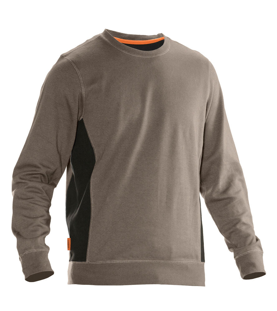5402 Sweatshirt Khaki/Svart