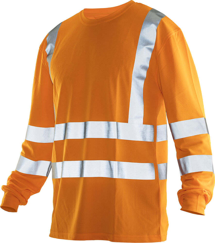 5593 T-shirt Långärmad Varsel Orange