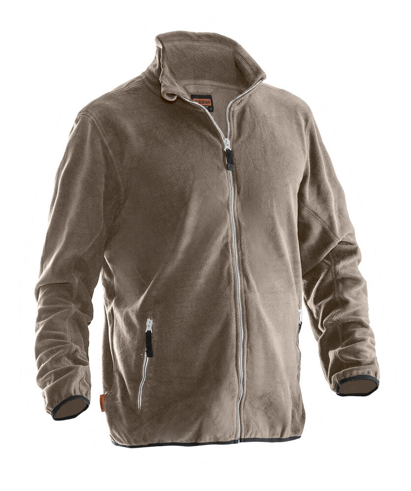 5901 Microfleecejacka Khaki