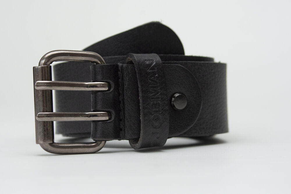 9307 Bälte Läder Svart