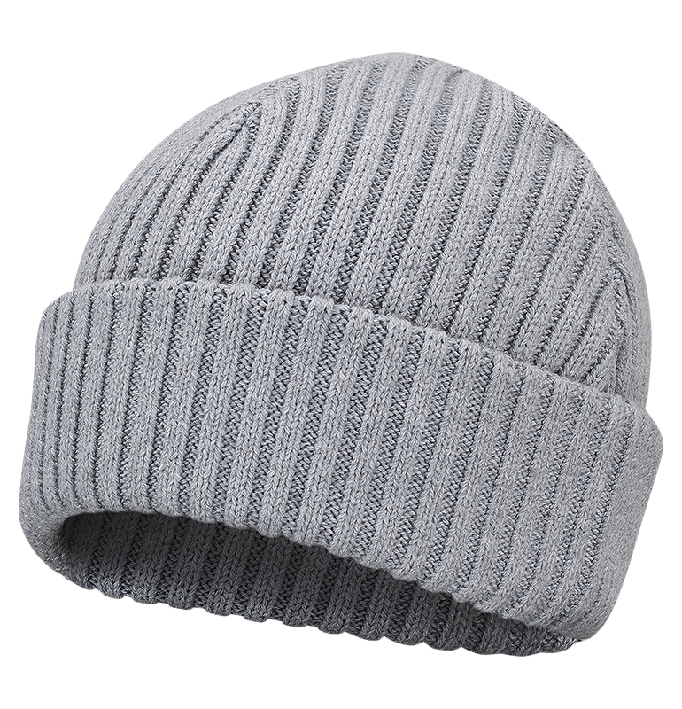 Ribbed Soft Cap Ljusgrå