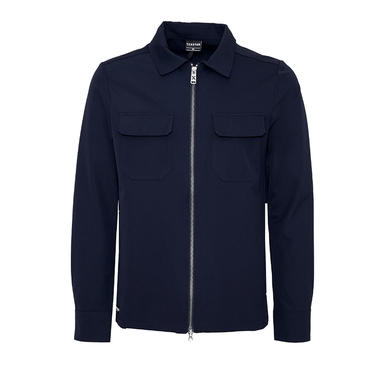 Overshirt Marinblå