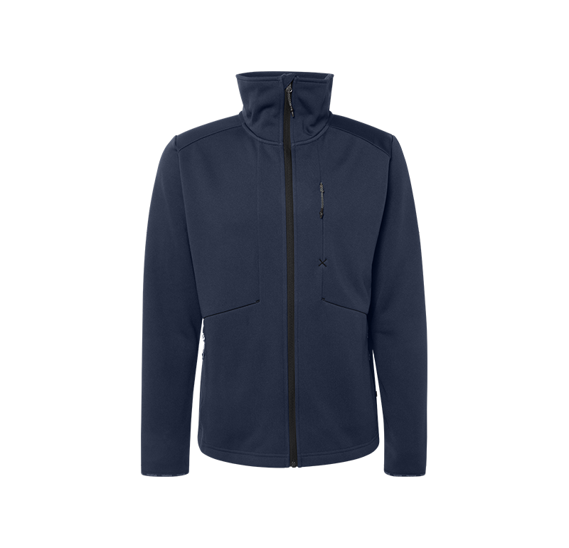 GRIT Zip Jacket Marinblå
