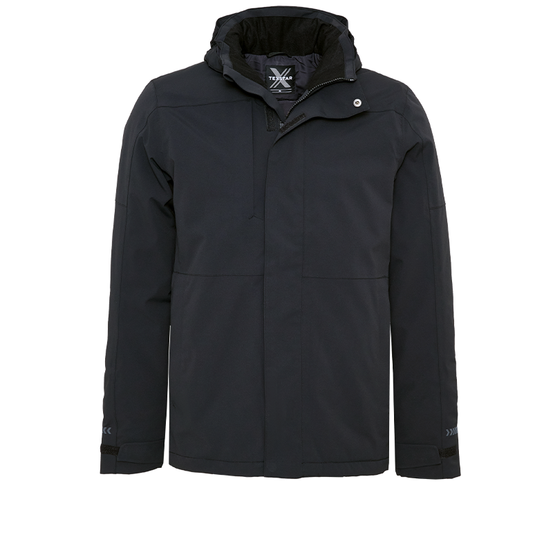 Padded Shell Jacket Svart