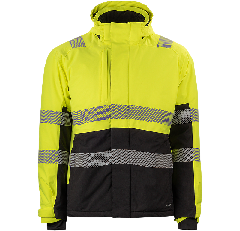 Hi-Vis Winter Jacket Gul/Svart