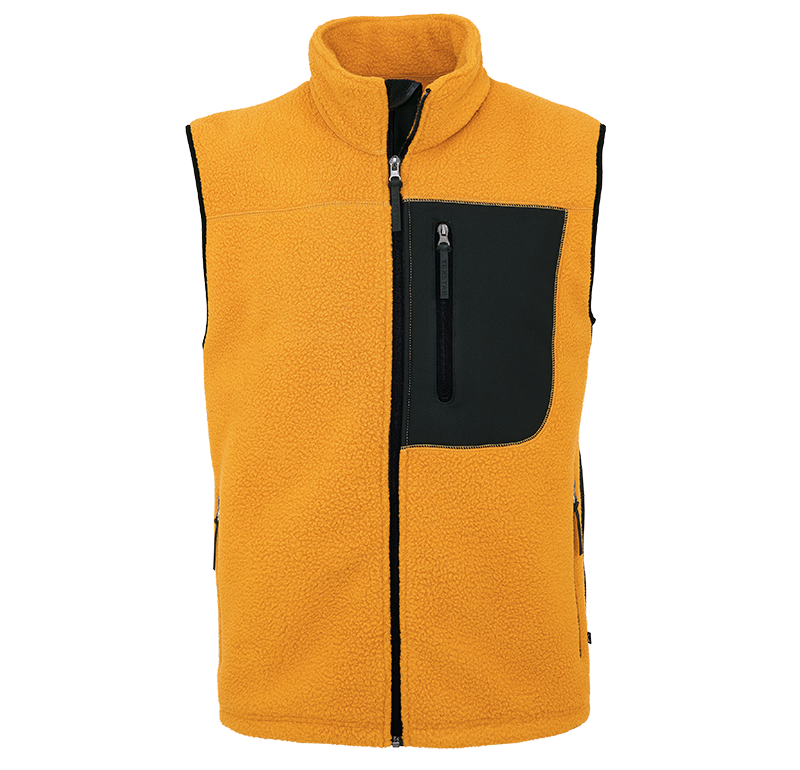 Pile Fleece Vest Orange