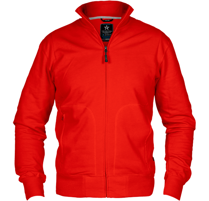 City Cardigan Röd