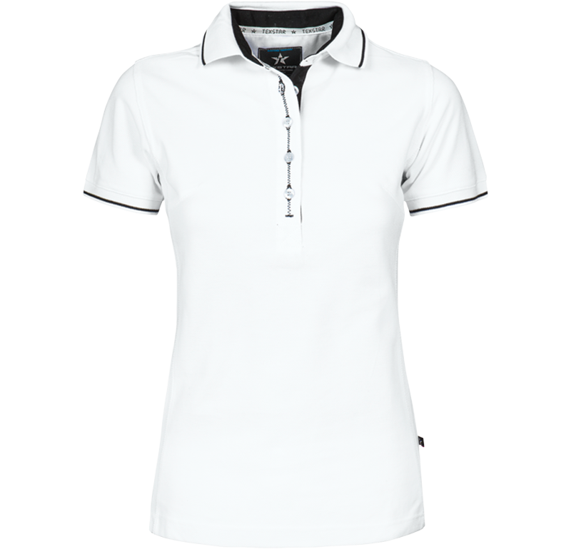 Pique Shirt Vit