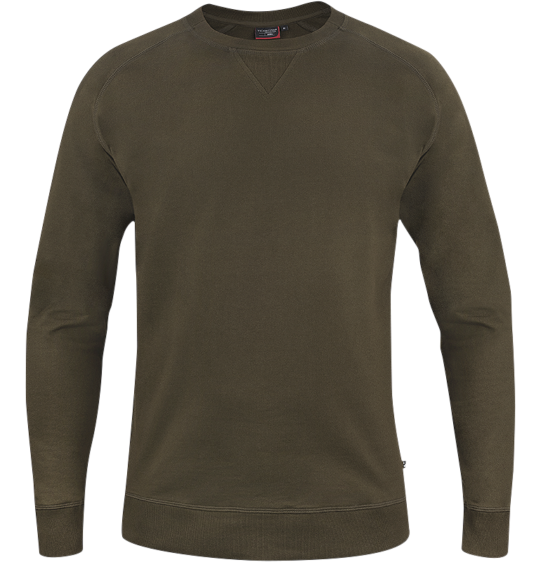 Crew Neck Sweater Grön
