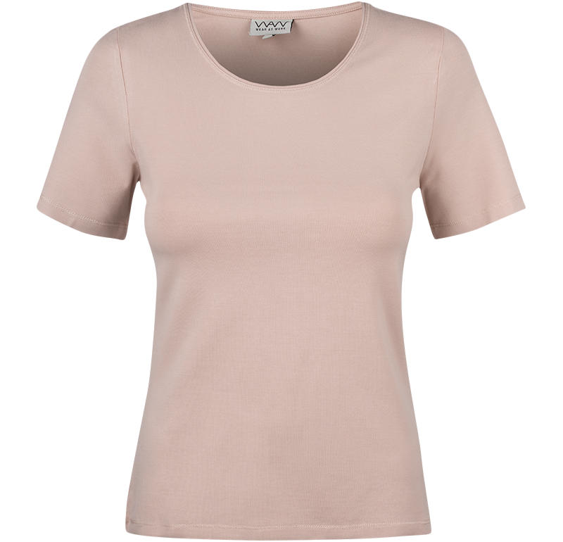 Ladies Soft Short Sleeve Rosa