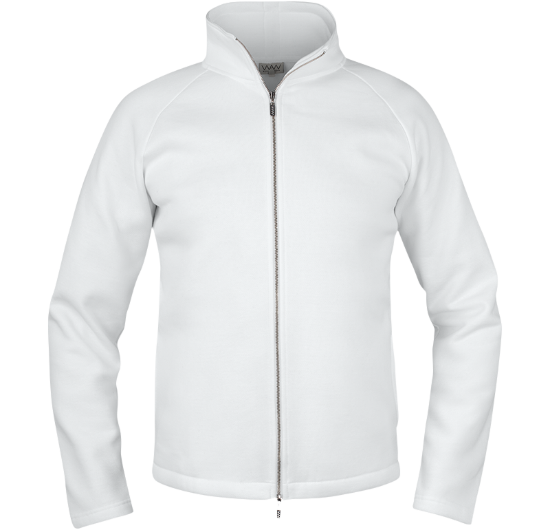 Mens Sweatshirt Vit