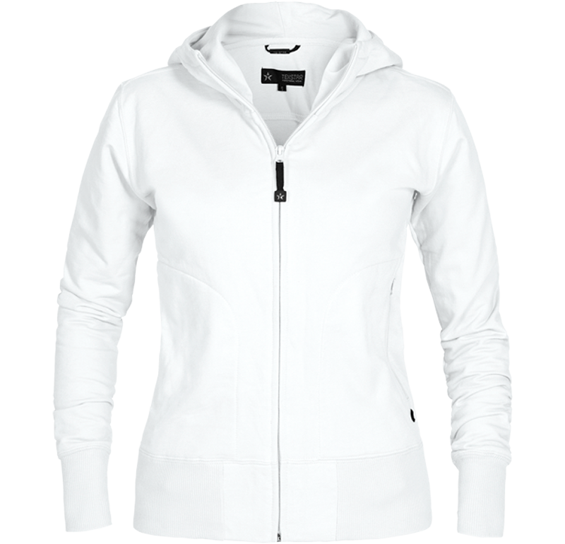 Hooded Cardigan Vit